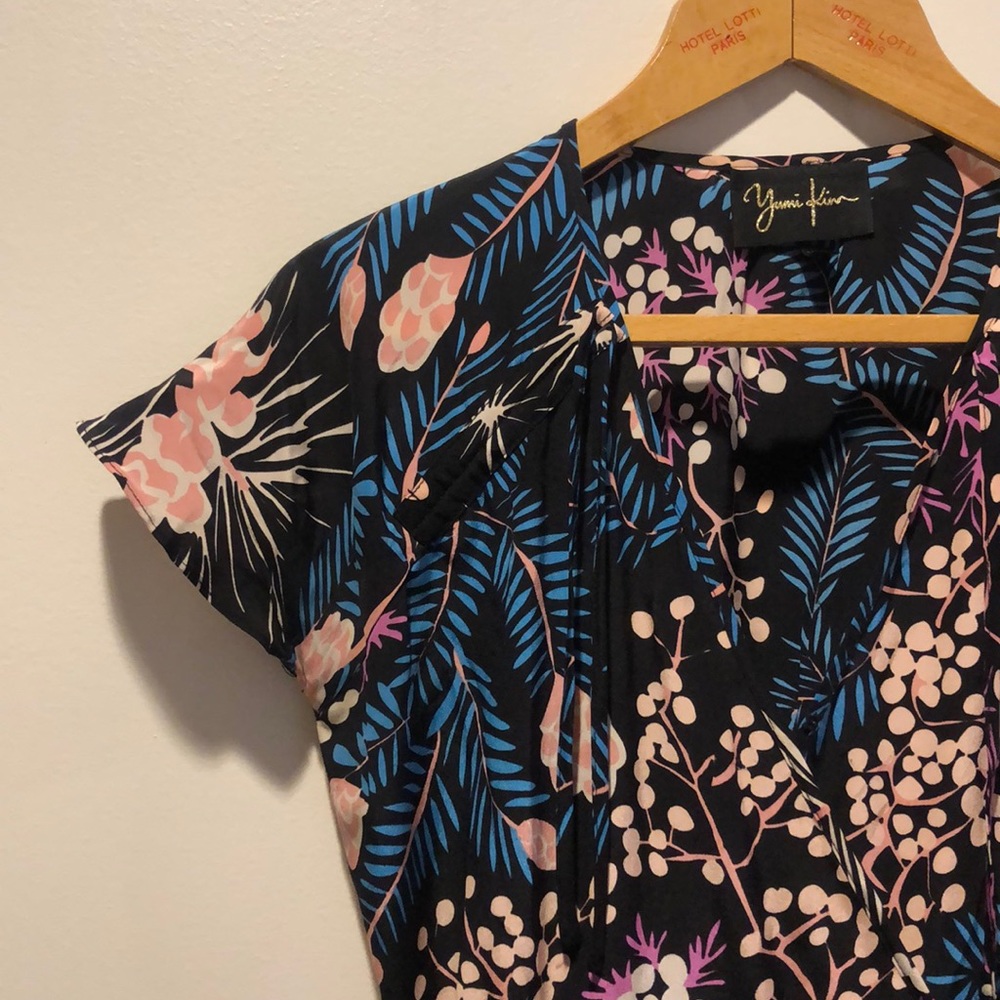 Yumi Kim Silk Wrap Dress